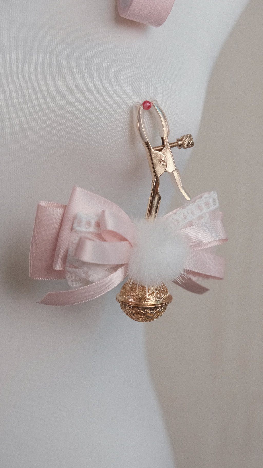 【The Pastel Fawn & Flora】Choker & Nipple Clamps