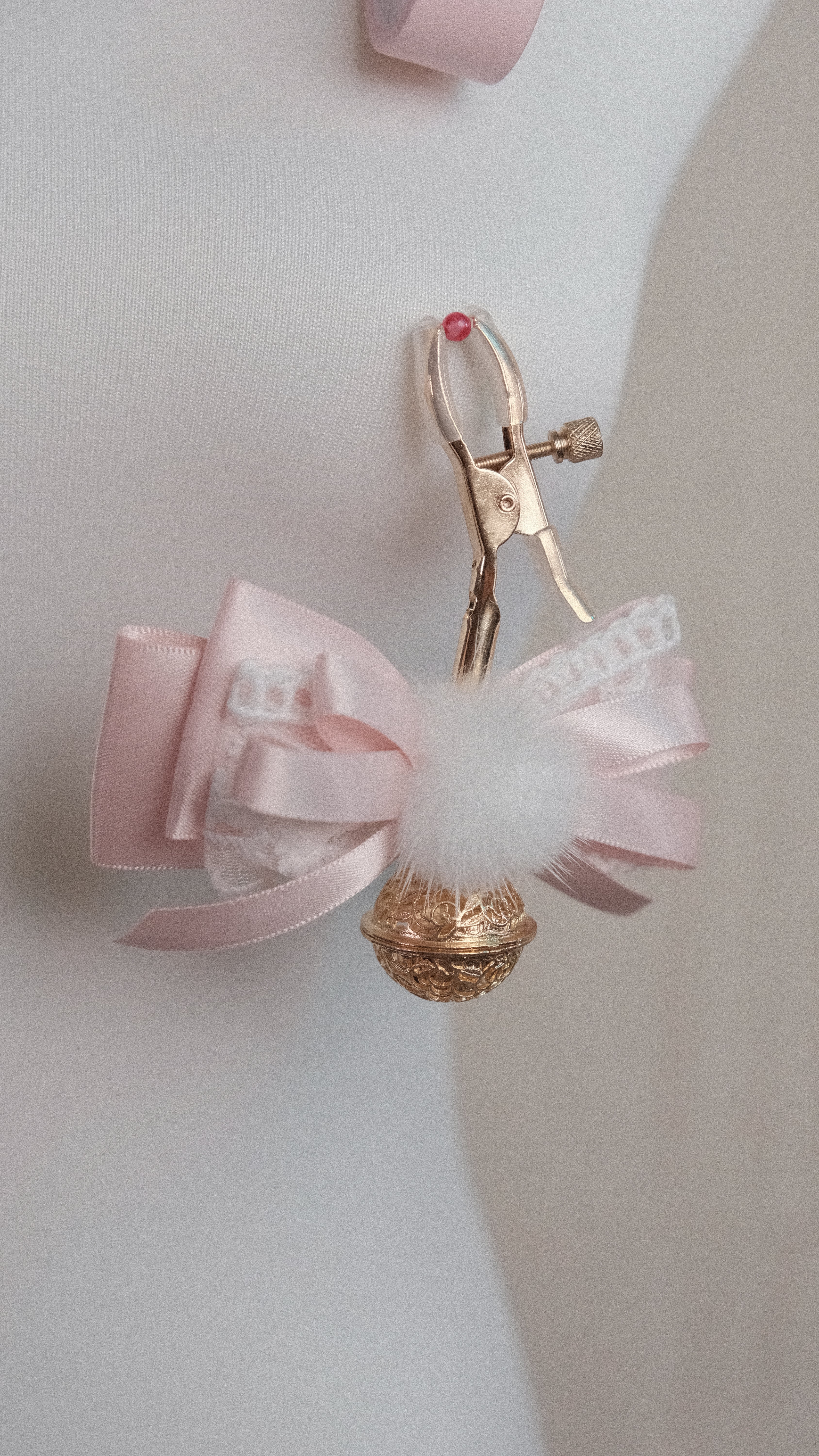 【The Pastel Fawn & Flora】Choker & Nipple Clamps