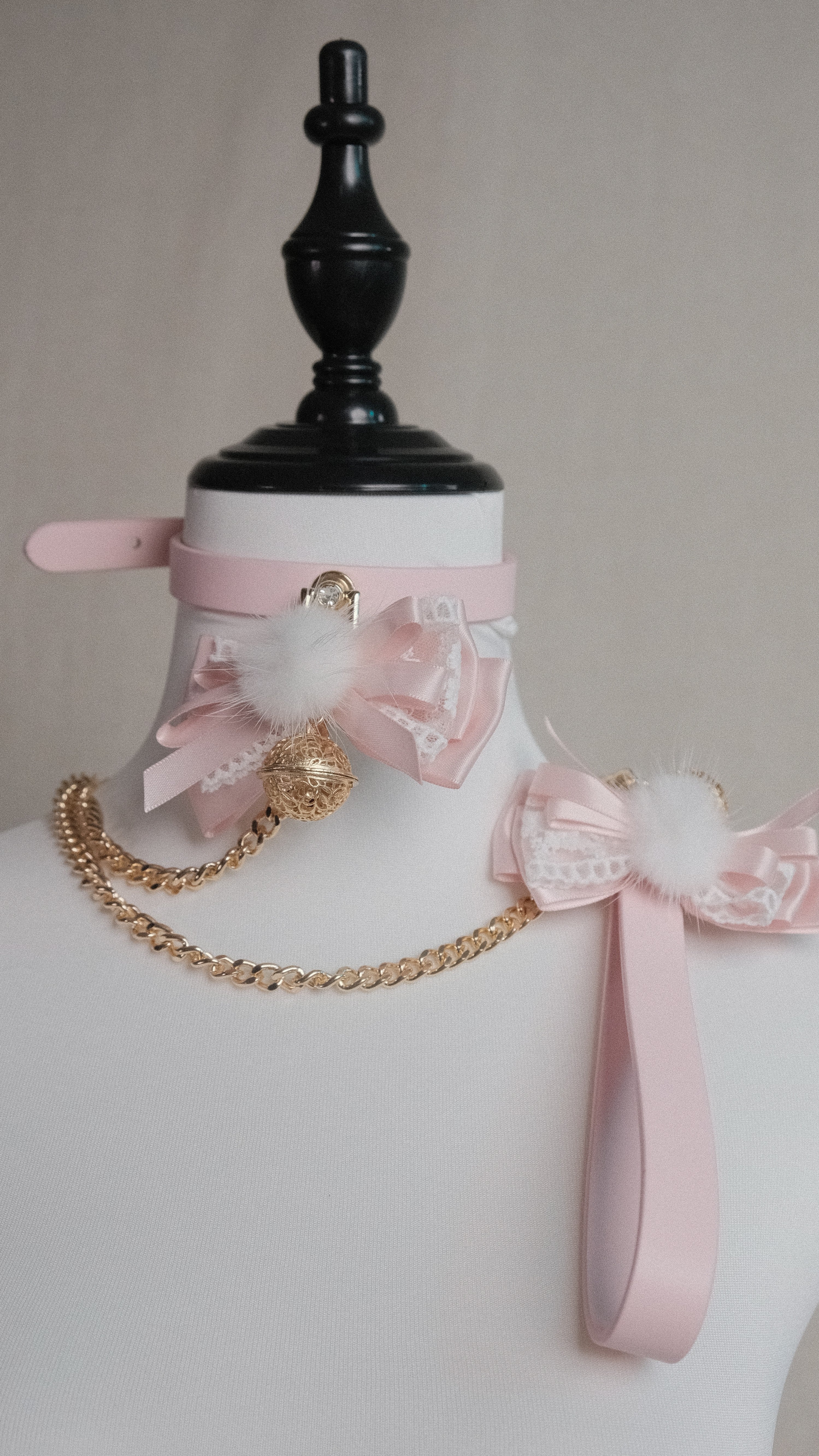 【The Pastel Fawn & Flora】Choker & Nipple Clamps